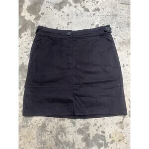 EUC Wildfang Women‎ Small The Essential Work Straight Mini Skirt Black